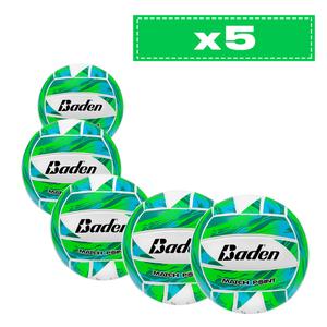 Lote de 5 balones Baden Sports Match Point Beach