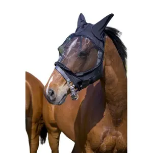 Anti-fly mask for horses Equithème Doux image-0