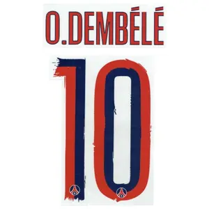 Flocage away PSG Ligue des Champions DEMBÉLÉ #10 2025/26
