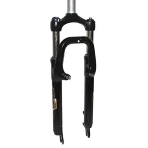 Fourche VTT à ressort réglable-blocable pivot lisse 285mm 1''1-8-28,6 éxterieur compatible V-Brake-disc Zoom 386MLO