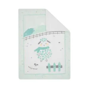 Super soft sherpa blanket Kikkaboo Sleepy Sheep image-0