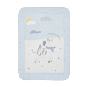 Super soft blanket Kikkaboo Stripy Friends image-0