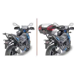 Support top case moto Givi Monokey ou Monolock Suzuki GSX 750 S (17 à 20) image-1