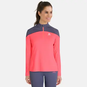 Midlayer für Frauen Odlo 1/2 zip Core Light image-1