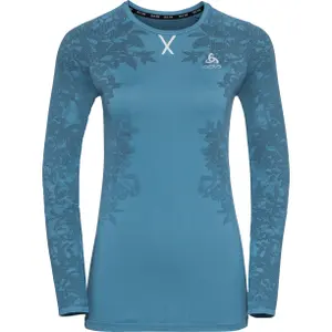 Camiseta de mujer Odlo l/s crew neck Ceramicool Blackco image-0