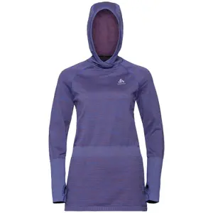 Capa intermedia de mujer con capucha Odlo Millenium Yakwarm image-2