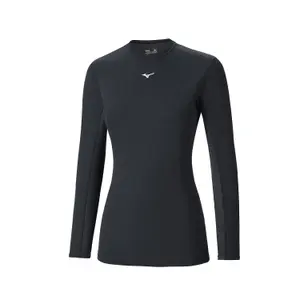 Women's long sleeve T-shirt Mizuno mid weight crew image-0