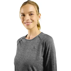 Camiseta sin costuras de manga larga para mujer Odlo Essential image-5