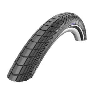Rigid tire with reflective Schwalbe Big Apple Race-Guard HS430 Liteskin Rigide 50-622 image-0