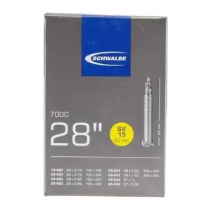 Δοχείο αέρα με βαλβίδα presta Schwalbe 27-28x3/4-1 1/8 image-2