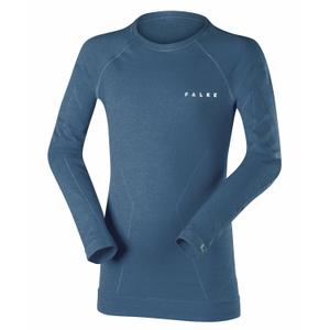 31921-6751-t-shirt-met-lange-mouwen-kind-falke-wol-tech-blauw