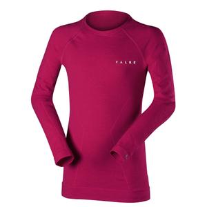 31921-8284-t-shirt-met-lange-mouwen-kind-falke-wol-tech-rood