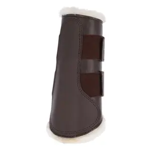 Botas traseras para caballos de doma Kerbl Fleece (x2) image-0