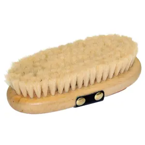 Brosse douce poils de chèvre Kerbl Brush&Co image-0