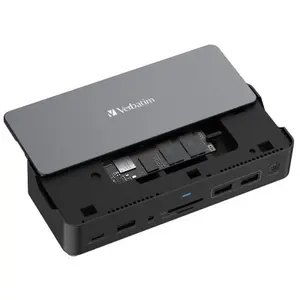 Station d'accueil portable avec SSD 256Go Verbatim USB-C 3.2 Pro CDS-15SSD image-1