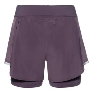 Pantalones cortos 2en1 para mujer Odlo Zeroweight Ceramicool Lighy image-1