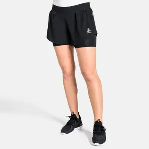 Pantalón corto Odlo 2en1 femme Zeroweight Ceramicool Pro image-1