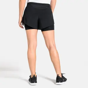 Pantalón corto Odlo 2en1 femme Zeroweight Ceramicool Pro image-3