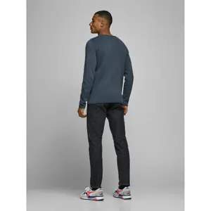 Rundhals-Pullover Jack & Jones Linen image-4