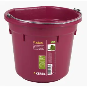 Plastic horse feeder Kerbl FlatBack image-0