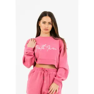 Sweatshirt vrouw Sixth June basic signature image-0