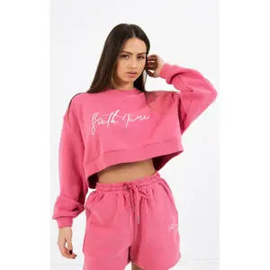 Sweatshirt vrouw Sixth June basic signature image-2