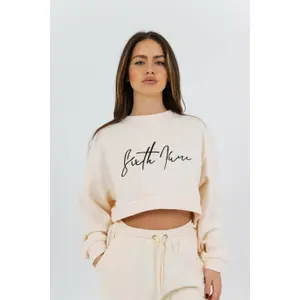 Sweatshirt vrouw Sixth June basic signature image-0