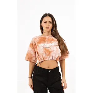 Damen-T-Shirt Sixth June plus size tie dye image-0
