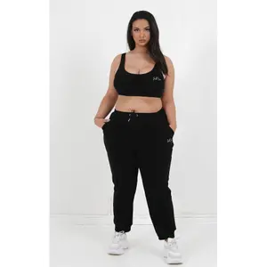 Damen Jogginghose Sixth June basic signature image-1