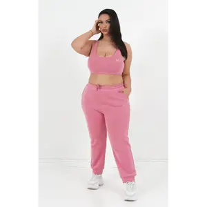 Damen Jogginghose Sixth June basic signature image-3