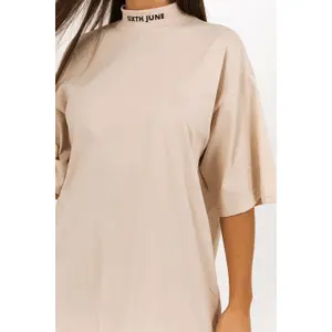 Damenkleid Sixth June high neck image-4