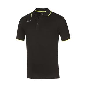 32ea890109-polo-per-bambini-mizuno-nero-giallo-fluo