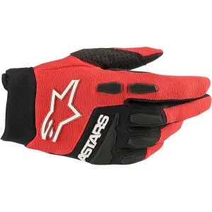 Luvas de motocicleta de meia-estação Alpinestars F Bore red and black image-0