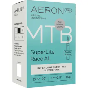 Chambre à air Ventil-Schraeder Aeron SuperLite image-1