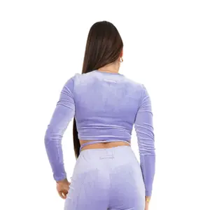 Crop top T-shirt för kvinnor Sixth June Cordon Details image-2