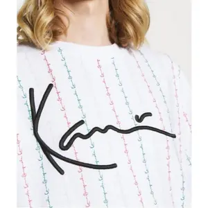 T-shirt Karl Kani signature logo pinstripe image-1