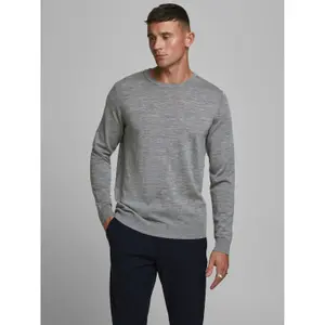 Rundhals-Pullover Jack & Jones Mark Merino image-1