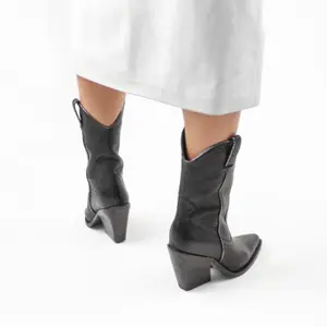 Leather boots woman Bronx New-Kole image-4