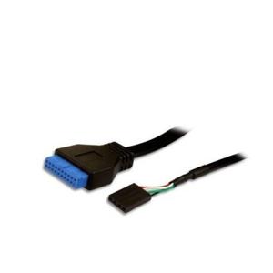 Lecteur de carte + USB 3.0 en façade Connectland 3.5'' image-2