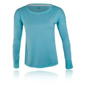 Camiseta de running de manga larga para mujer Odlo Tebe image-0