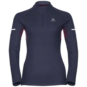 Capa intermedia mujer Odlo 1/2 zip Omnius Warm image-0
