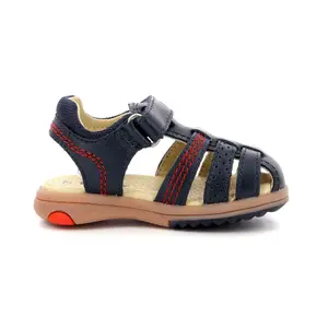 Boys' sandals Kickers Platinium