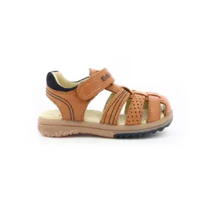 Baby boy sandals Kickers Platinium image-0