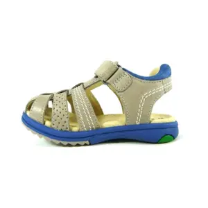 Baby boy sandals Kickers Platinium image-0