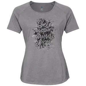 T-shirt de mulher Odlo imprimé Millenium Element image-0
