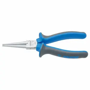 Round and long nose cutting pliers Unior image-0