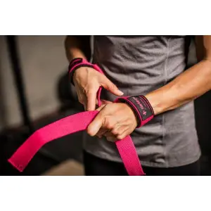 Dames trekbandjes Harbinger Padded coton liftingstraps image-1