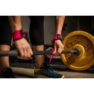 Dames trekbandjes Harbinger Padded coton liftingstraps image-2