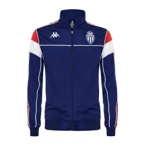 Giacca della tuta da ginnastica slim-fit per bambini AS Monaco 222 Banda Merez 2021/22 image-0