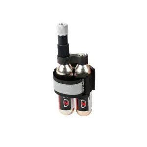 Kit co2-Pumpe + Patronenhalter + 2 Patronen mit Schrauben Zefal 16 g